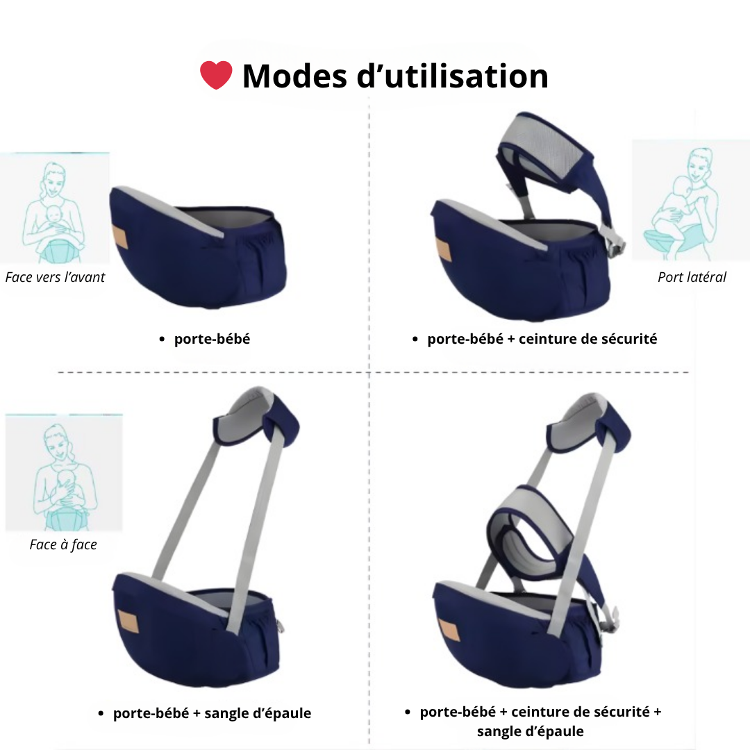 LE MINIBOU ORIGINAL™ – SAC PORTE-BÉBÉ
